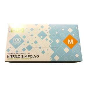 Guante nitrilo caja 100 unid T L