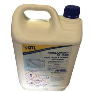 Abrillantador 5 litros  s1 plasticos y gomas