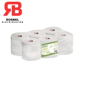 Higienico Extraccion Central 190m Eco 12 Rollos