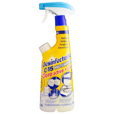 CONCENTRALIA  DESINFECTANTE CLORO ACTIVO +JABON 450 3 UNID