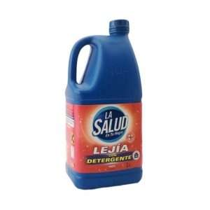 lejia con detergente la salud 2 lit 6 garrafas