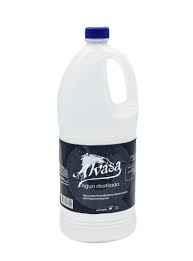 AGUA DESTILADA ALVASA CAJA 4 unidades de 4 L
